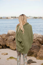 Load image into Gallery viewer, Winter Cardigans For Women Oversize Batwing Sleeve Khaki Jackets