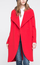Load image into Gallery viewer, 2019 New One Button Turn-down Collar Korean Version Loose And Long Style Female Trench Coat