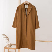 Load image into Gallery viewer, Women&#39;S Outerwear Spring/Fall Long Loose Dust Coat