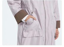 Load image into Gallery viewer, 2019 Women Trench Coat Spring Long Hooded Solid Coat Lightweight Casual Lady&#39;s Windbreak Collection