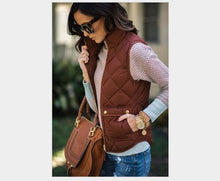 Load image into Gallery viewer, Women Arrival Slim Coats Women Sleeveless Jacket Winter Vest Female Slim Vest