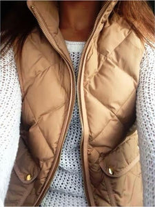 Women Arrival Slim Coats Women Sleeveless Jacket Winter Vest Female Slim Vest