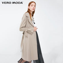 Load image into Gallery viewer, OL Style Concealed Buttons Lace-up Lapel Minimalist Trench Coat