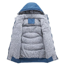 Load image into Gallery viewer, 2019 Men Thickening Cotton Vest Hat Hooded Warm Vest Winter Waistcoat
