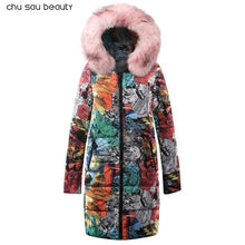 Load image into Gallery viewer, Winter Jacket Women Fashion Jackets Winter Clothing Casual Parkas Down Cotton Coat