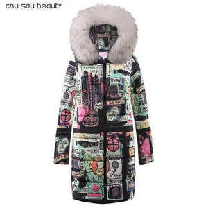 Winter Jacket Women Fashion Jackets Winter Clothing Casual Parkas Down Cotton Coat