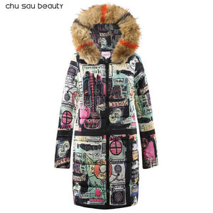 Winter Jacket Women Fashion Jackets Winter Clothing Casual Parkas Down Cotton Coat
