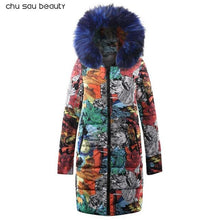Load image into Gallery viewer, Winter Jacket Women Fashion Jackets Winter Clothing Casual Parkas Down Cotton Coat