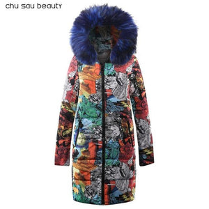 Winter Jacket Women Fashion Jackets Winter Clothing Casual Parkas Down Cotton Coat