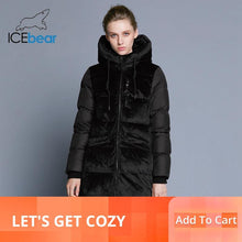 Load image into Gallery viewer, 2019 Winter Velvet Jacket Thick Warm Women&#39;s Parka Clothing Fashion Casual