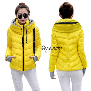 Girl Winter Zipper Jacket Women Parka Thicken Outerwear Anorak Women Down Parka Coats