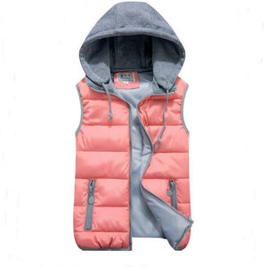 2017 Women Sleeveless Jacket Winter Ultralight White Duck Down Vest Windproof Warm Waistcoat