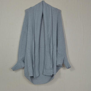 Winter Cardigans For Women Oversize Batwing Sleeve Khaki Jackets