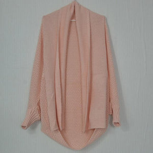 Winter Cardigans For Women Oversize Batwing Sleeve Khaki Jackets
