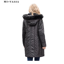 Load image into Gallery viewer, Women Trench Coats Autumn Winter Ladies Fashion Coat Detachable Hood