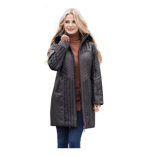 Women Trench Coats Autumn Winter Ladies Fashion Coat Detachable Hood