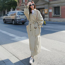 Load image into Gallery viewer, Women Holiday Comfortable Loose Trench Coat Professional Temperament Solid Girls Warm Outdoor Long Trench