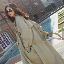 Load image into Gallery viewer, Women Holiday Comfortable Loose Trench Coat Professional Temperament Solid Girls Warm Outdoor Long Trench