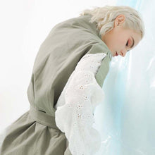 Load image into Gallery viewer, 2019 New Spring Stand Collar Long Sleeve Back Lace Split Joint Women Coat