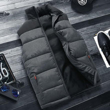 Load image into Gallery viewer, Mens Jackets Sleeveless Vest Winter Men&#39;s Warm Down Vest Homme Casual Thicken Waistcoat