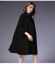 Load image into Gallery viewer, 2019 Loose Notched Full Sleeve Simple Fold Patchwork Thin Type Jacket