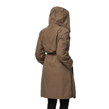 Load image into Gallery viewer, 2019 Women Spring Jacket Windbreaker Jacket Drawstring Hem Long Sleeves Hooded Coat Spring Lightweight Windbreaker