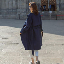 Load image into Gallery viewer, 2019 Windbreaker Coats Long Spring Autumn Coat Women Trench Coats Loose Casual Ladies Outerwear
