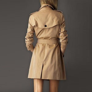 2019 Winter Fashion Designer Brand Classic European Trench Coat