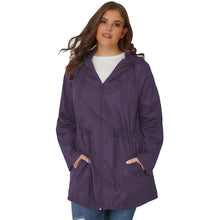 Load image into Gallery viewer, 2019 Trench Hooded Outwear Woman Spring Autumn Lightweight Ladies Long Windbreaker Coats