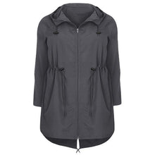 Load image into Gallery viewer, 2019 Trench Hooded Outwear Woman Spring Autumn Lightweight Ladies Long Windbreaker Coats