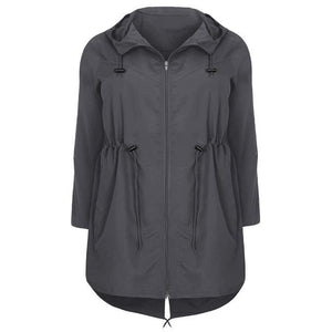 2019 Trench Hooded Outwear Woman Spring Autumn Lightweight Ladies Long Windbreaker Coats