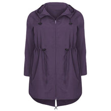 Load image into Gallery viewer, 2019 Trench Hooded Outwear Woman Spring Autumn Lightweight Ladies Long Windbreaker Coats