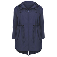 Load image into Gallery viewer, 2019 Trench Hooded Outwear Woman Spring Autumn Lightweight Ladies Long Windbreaker Coats