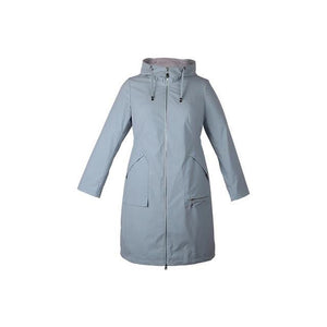 2019 Women Trench Coat Spring Long Hooded Solid Coat Lightweight Casual Lady's Windbreak Collection