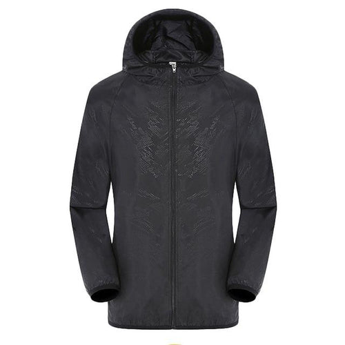 Men's Women Casual Jackets Candy Color Windproof Ultra-Light Rainproof Windbreaker Hooded Coat