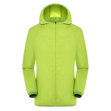 Load image into Gallery viewer, Men&#39;s Women Casual Jackets Candy Color Windproof Ultra-Light Rainproof Windbreaker Hooded Coat