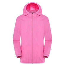 Load image into Gallery viewer, Men&#39;s Women Casual Jackets Candy Color Windproof Ultra-Light Rainproof Windbreaker Hooded Coat