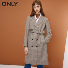 Load image into Gallery viewer, Women&#39;s Double-breasted Lapel Medium Length Embroidered Wind Coat
